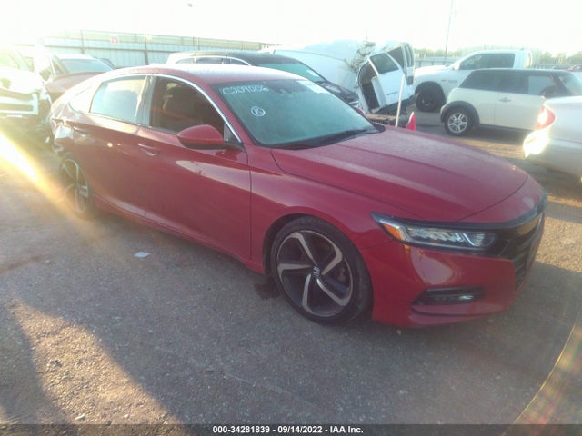 2018 HONDA ACCORD SEDAN SPORT 1.5T VIN: 1HGCV1F36JA203056