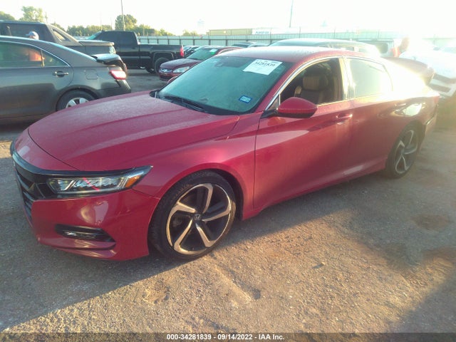 2018 HONDA ACCORD SEDAN SPORT 1.5T VIN: 1HGCV1F36JA203056