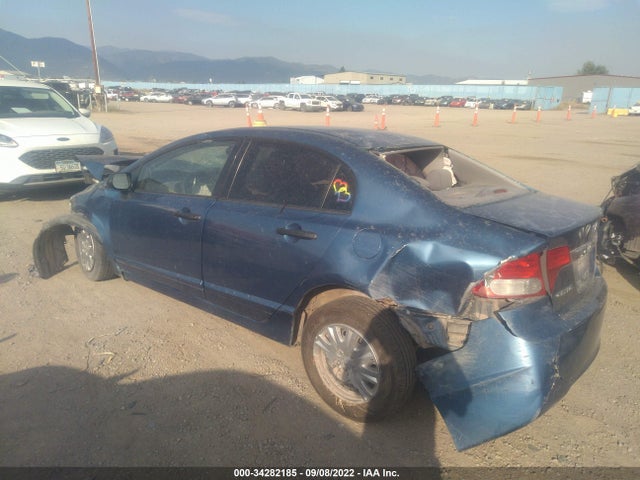 2009 HONDA CIVIC SDN DX-VP VIN: 2HGFA16329H519625