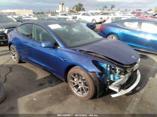 Tesla Model 3 Standard Range Plus 2021 5YJ3E1EA1MF998334 main image