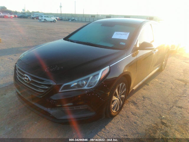 2015 HYUNDAI SONATA 2.4L SPORT VIN: 5NPE34AF3FH095172