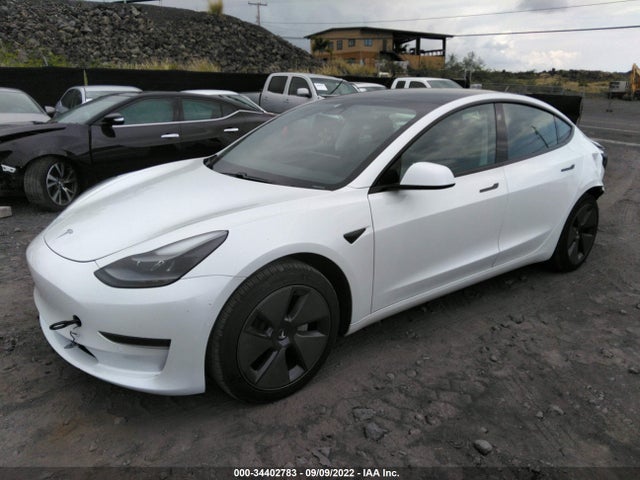 Tesla MODEL 3 2021 5YJ3E1EA1MF982196 Image 2
