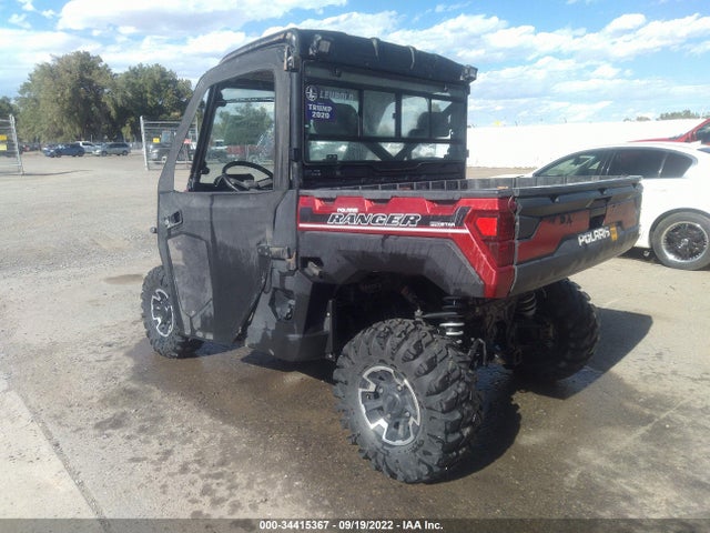 2018 POLARIS RANGER XP 1000 EPS VIN: 4XARRE993J8538665