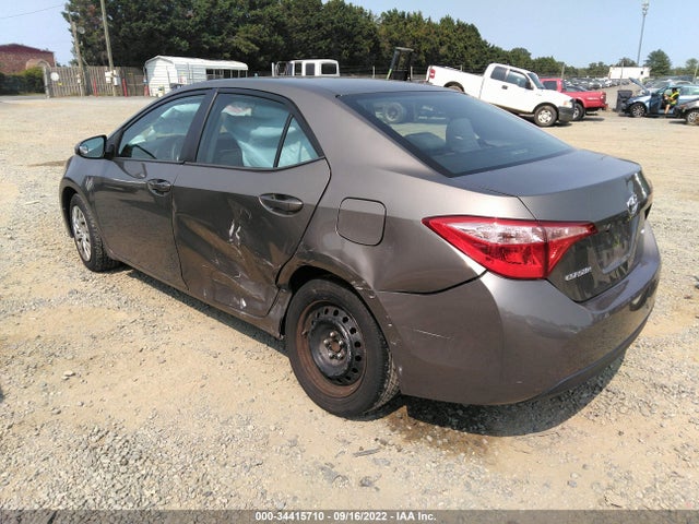 2018 TOYOTA COROLLA L/LE/XLE/SE/XSE VIN: 2T1BURHE2JC027791
