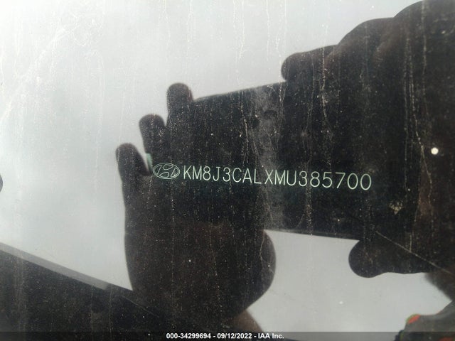 2021 HYUNDAI TUCSON ULTIMATE VIN: KM8J3CALXMU385700