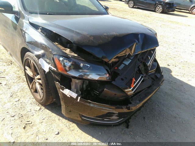 1VWBM7A36CC022910 Volkswagen Passat Se W/sunroof & Nav