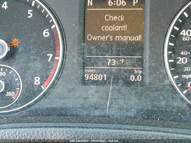 1VWBM7A36CC022910 Volkswagen Passat Se W/sunroof & Nav