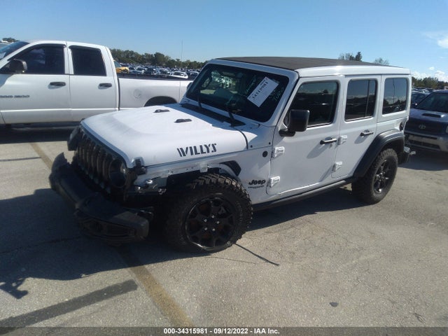 1C4HJXDG0MW647422 Jeep Wrangler Unlimited Willys 4x4