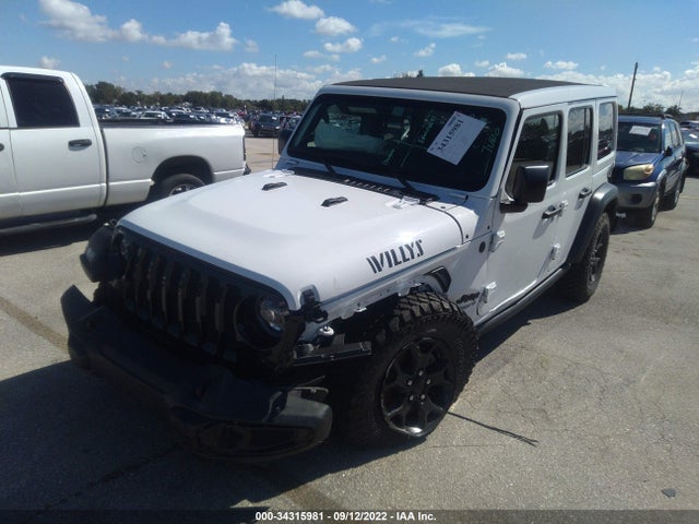 1C4HJXDG0MW647422 Jeep Wrangler Unlimited Willys 4x4