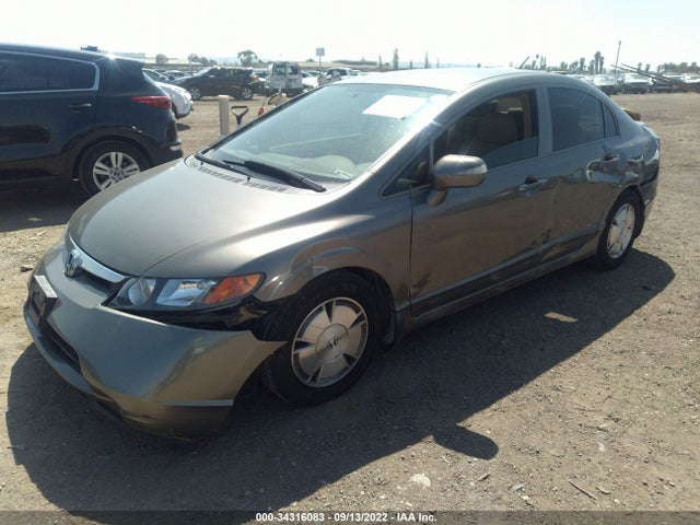 2007 HONDA CIVIC HYBRID VIN: JHMFA36287S000889