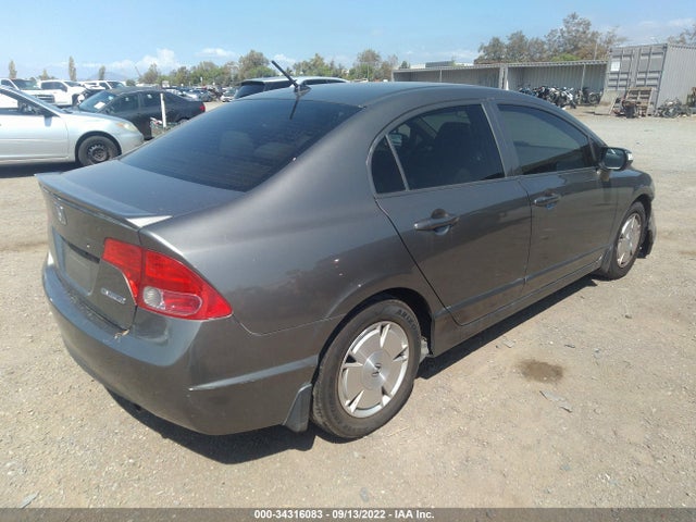 2007 HONDA CIVIC HYBRID VIN: JHMFA36287S000889