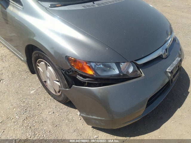 2007 HONDA CIVIC HYBRID VIN: JHMFA36287S000889