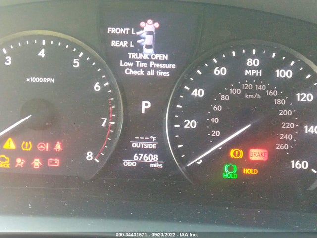 2014 Lexus LS, VIN: JTHCL5EF0E5019705