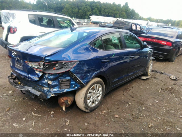 2018 HYUNDAI ELANTRA SE VIN: 5NPD74LF0JH372348