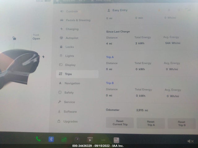 Tesla Model 3 Performance 2022 5YJ3E1EC6NF248415 Image 9
