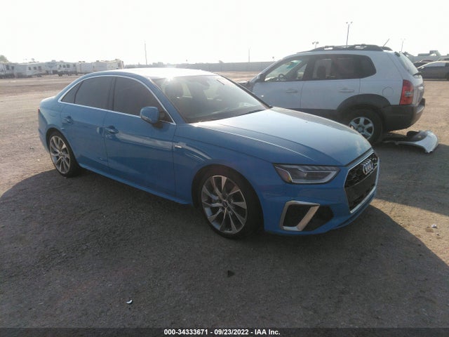 2020 Audi A4, VIN: WAUENAF40LA049802