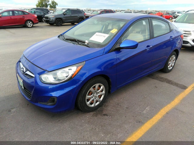 2014 HYUNDAI ACCENT GLS VIN: KMHCT4AE4EU591080