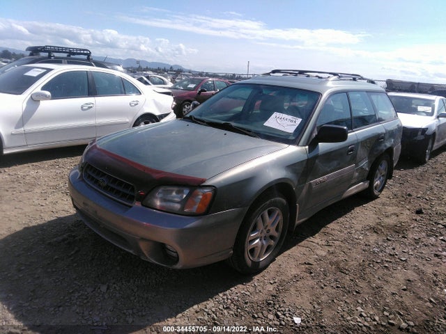 2003 SUBARU LEGACY WAGON OUTBACK VIN: 4S3BH675036603277