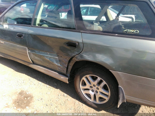 2003 SUBARU LEGACY WAGON OUTBACK VIN: 4S3BH675036603277