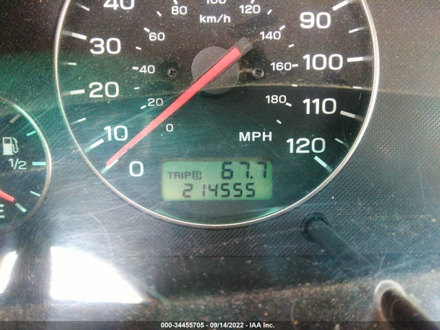 2003 SUBARU LEGACY WAGON OUTBACK VIN: 4S3BH675036603277
