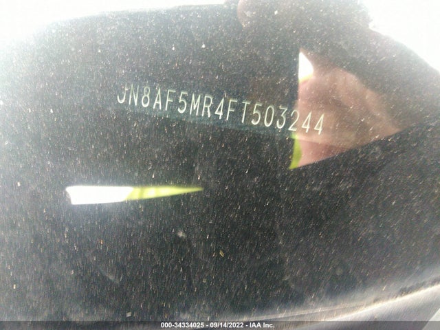 2015 NISSAN JUKE SV VIN: JN8AF5MR4FT503244
