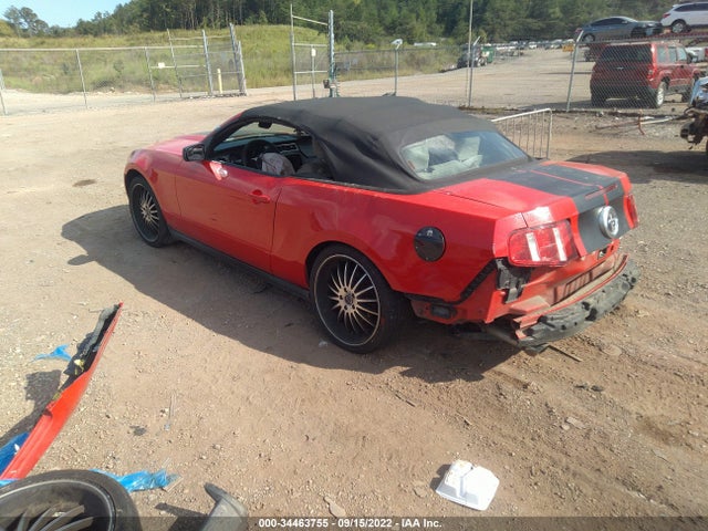 2012 FORD MUSTANG V6 VIN: 1ZVBP8EM7C5210601