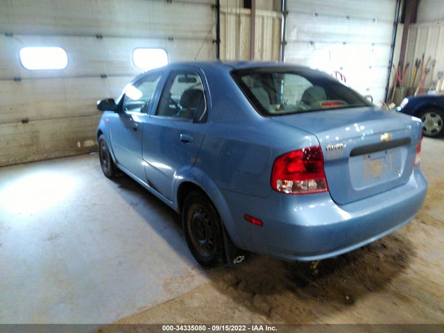 2004 CHEVROLET AVEO BASE VIN: KL1TD52634B207323