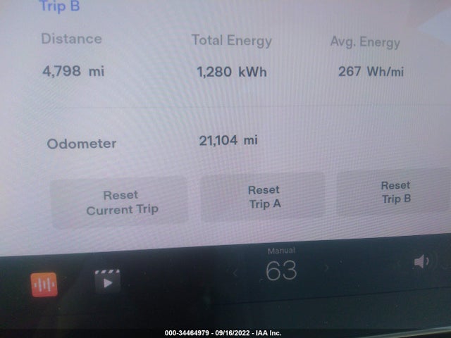 2021 TESLA MODEL 3 LONG RANGE VIN: 5YJ3E1EBXMF903388