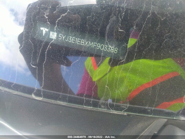 Tesla MODEL 3 2021 5YJ3E1EBXMF903388 Image 10