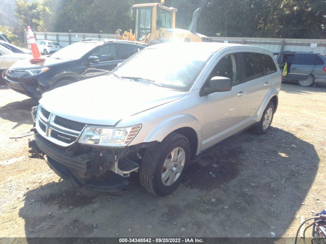 2012 DODGE JOURNEY SE VIN: 3C4PDCAB2CT143625