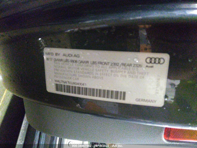 WAUTNAF53JA040041 Audi A5 Coupe Premium Plus