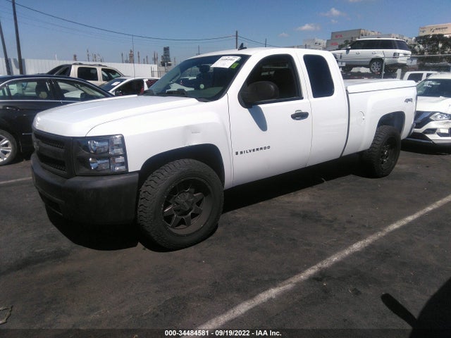 2007 CHEVROLET SILVERADO 1500 WORK TRUCK VIN: 1GCEK19J57Z589747
