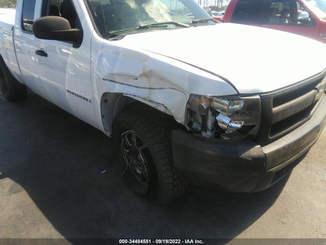 2007 CHEVROLET SILVERADO 1500 WORK TRUCK VIN: 1GCEK19J57Z589747