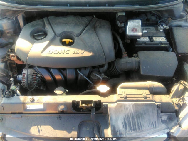 2012 HYUNDAI ELANTRA GLS PZEV VIN: 5NPDH4AE6CH131999