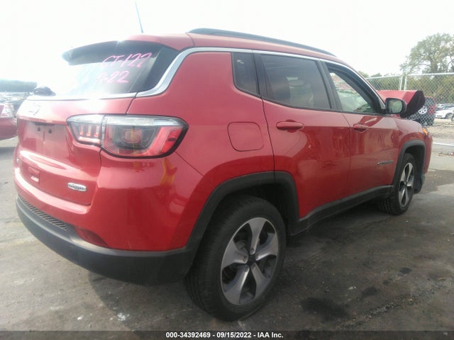 2018 JEEP COMPASS LATITUDE VIN: 3C4NJDBB8JT177618