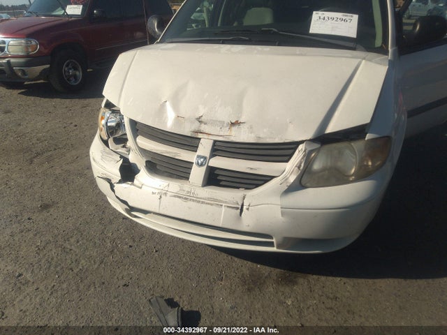 2007 DODGE GRAND CARAVAN SE VIN: 1D4GP24E57B252209