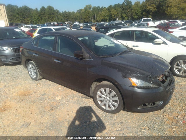 2014 NISSAN SENTRA S/FE+ S/SV/FE+ SV/SR/SL VIN: 1N4AB7AP0EN850925