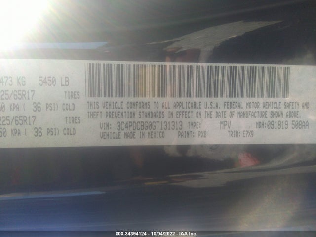 Dodge Journey Sxt 2016 3C4PDCBG0GT131313 Image 9