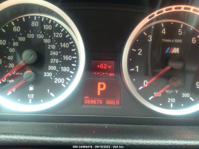 2008 BMW 3 SERIES M3 VIN: WBSWD93508PY42388
