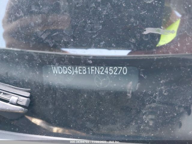 WDDSJ4EB1FN245270 Mercedes-Benz Cla-class Cla 250