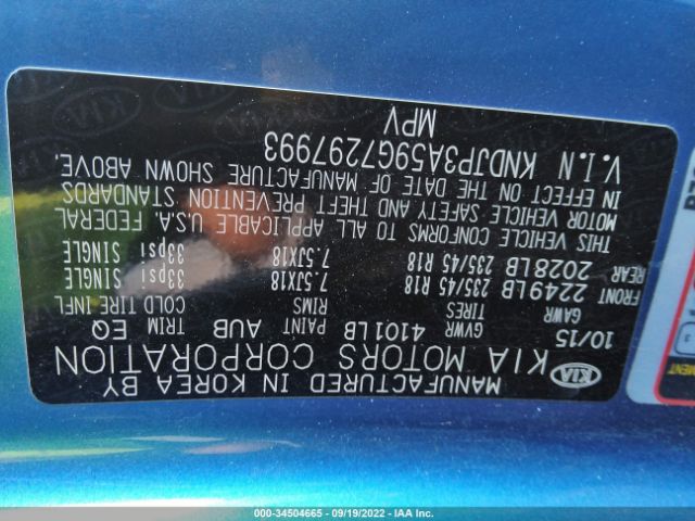 KNDJP3A59G7297993 KIA SOUL +