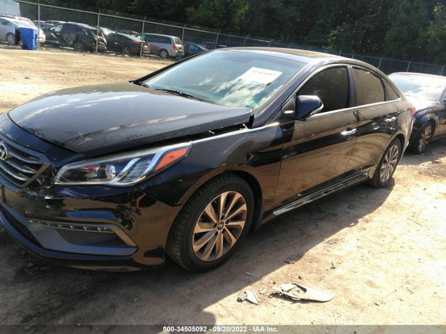 2016 HYUNDAI SONATA 2.4L SPORT VIN: 5NPE34AF3GH377426