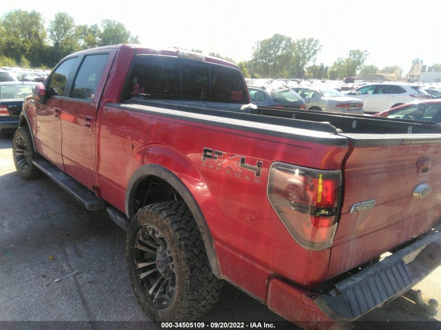 2011 FORD F-150 FX4 VIN: 1FTFW1EF1BFA56296