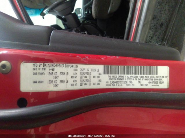 1J4GW48S3YC111236 Jeep Grand Cherokee Laredo