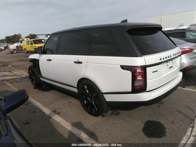 2017 Land Rover Range Rover, VIN: SALGS5FE9HA355983