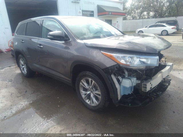 2016 Toyota Highlander, VIN: 5TDBKRFH0GS340017