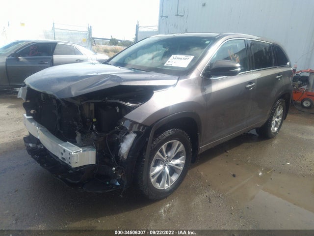 2016 Toyota Highlander, VIN: 5TDBKRFH0GS340017