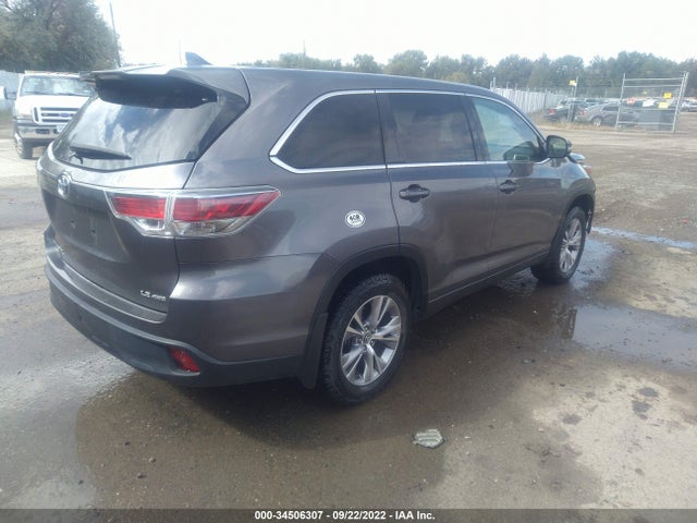 2016 Toyota Highlander, VIN: 5TDBKRFH0GS340017