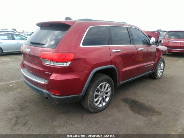 2014 JEEP GRAND CHEROKEE LIMITED VIN: 1C4RJFBG3EC182865