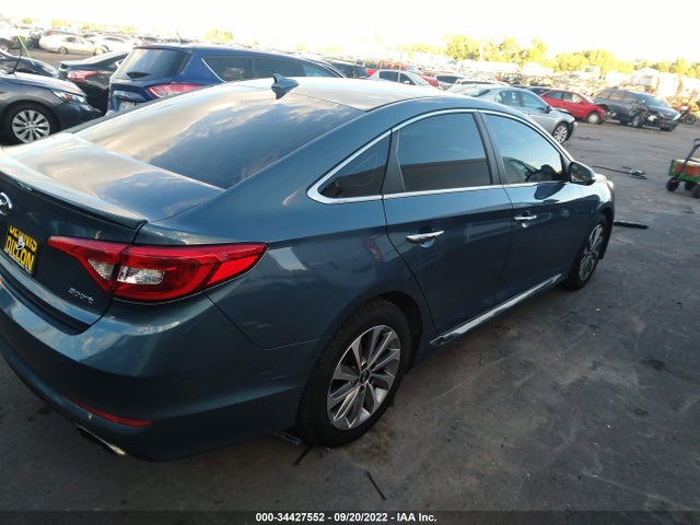 2015 HYUNDAI SONATA 2.4L SPORT VIN: 5NPE34AFXFH108872